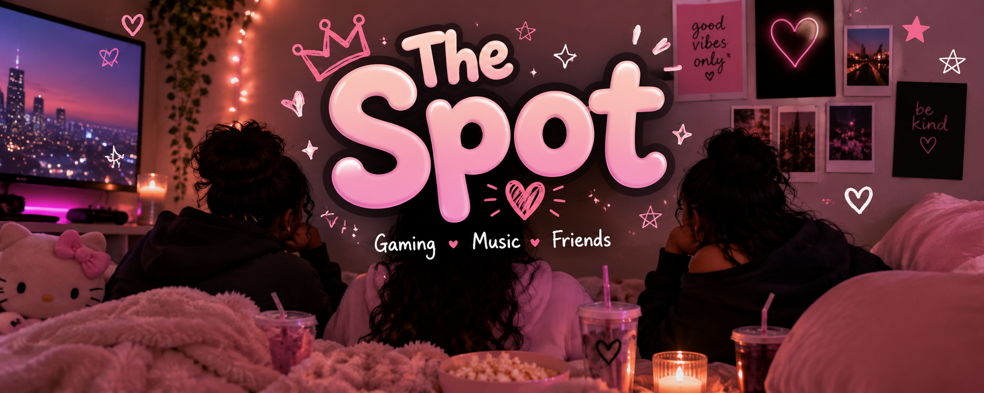 The Spot | Gaming • Music • Friends banner