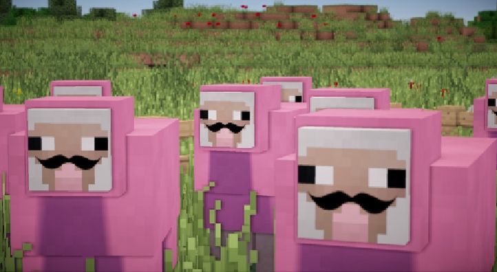 minecraft world banner
