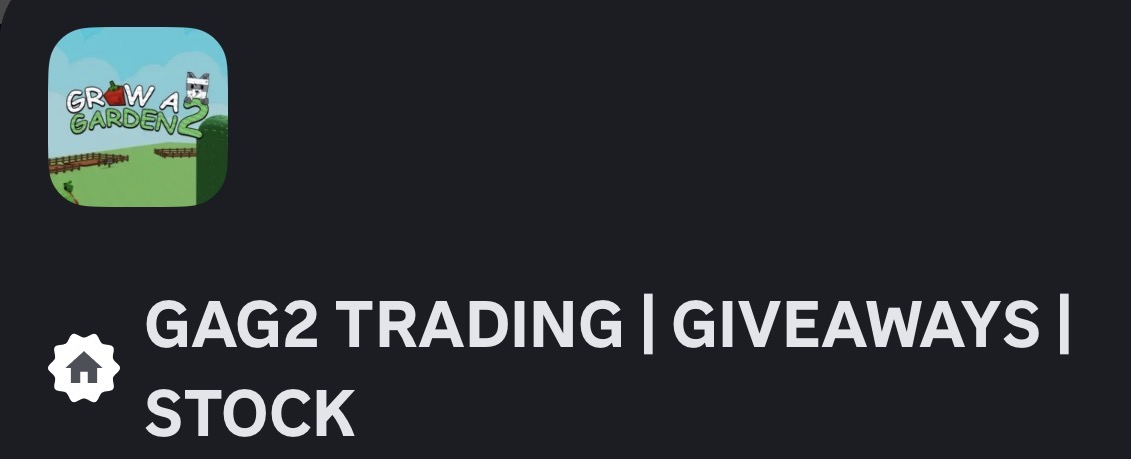 GAG2 TRADING | GIVEAWAYS | STOCK banner